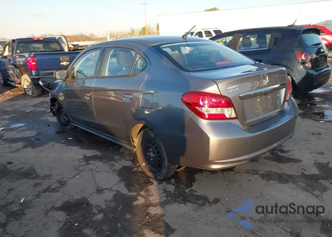 2020 Mitsubishi Mirage G4 Es z USA, uszkodzony, nr VIN ML32F3FJ1LHF07929